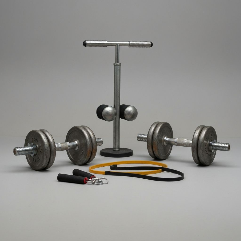 Historisches Fitnesszubehör